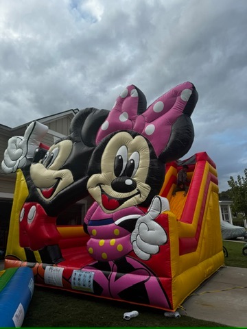 Inflable Mickey y Minnie